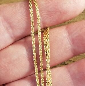 10K Gold Chain Necklace